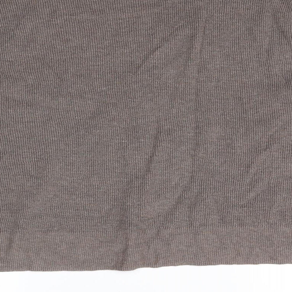 H&M Womens Brown Cardigan Jumper Size M