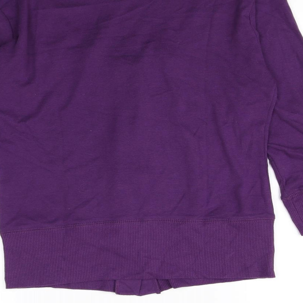 Mk one Womens Purple Cardigan Jumper Size 12