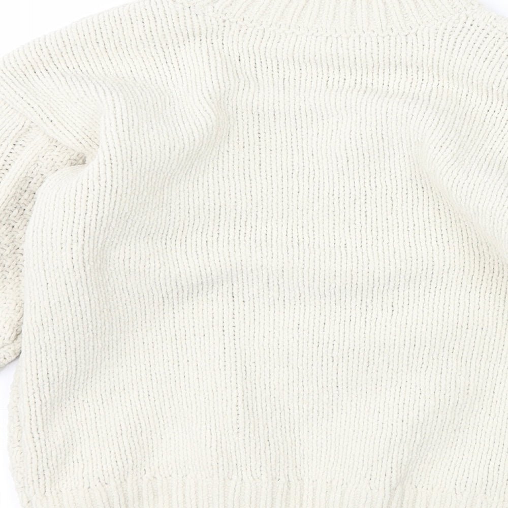 NEXT Girls Ivory Pullover Jumper Size 6 Years
