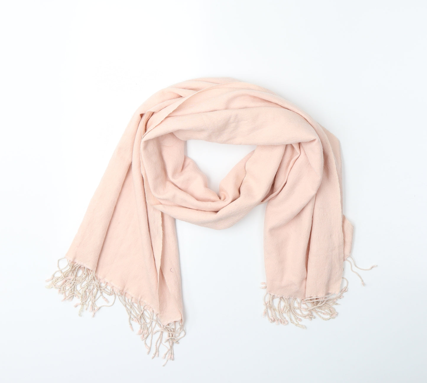 Preworn Womens Pink Scarf