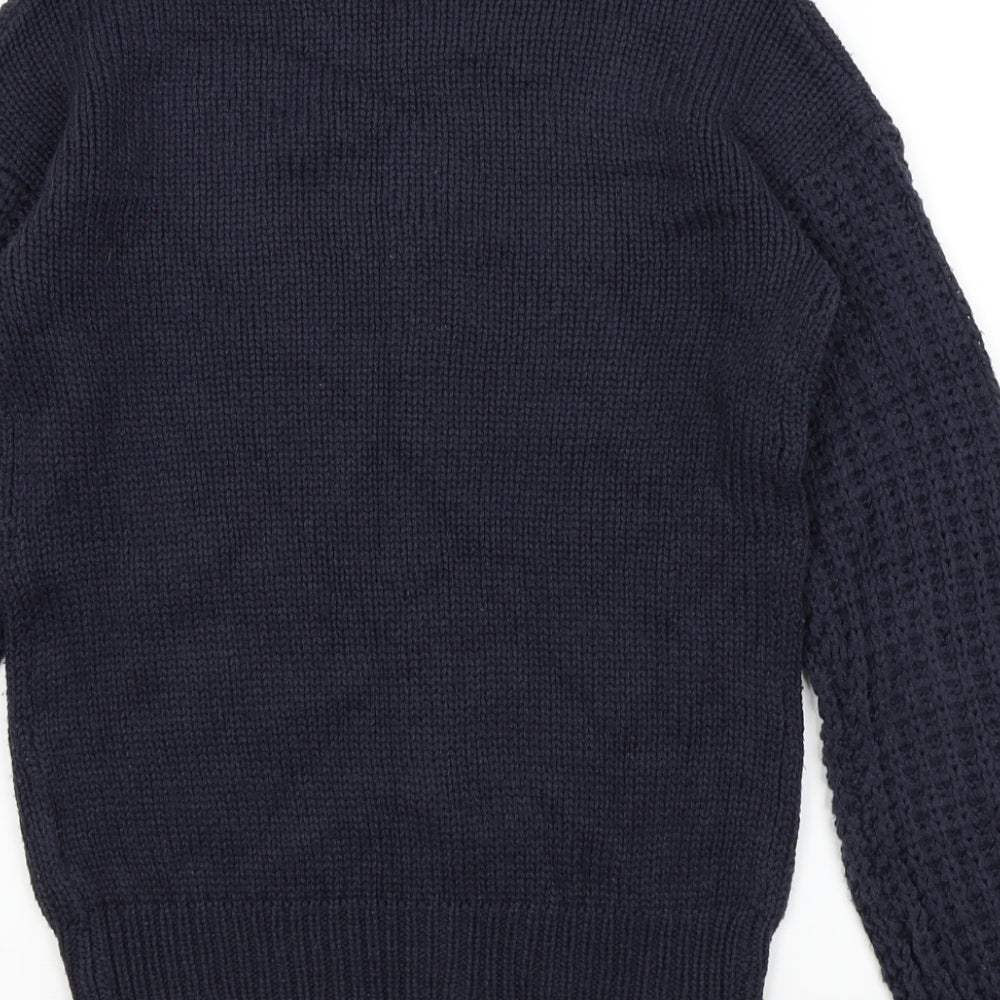 Terranova Mens Blue Pullover Jumper Size S
