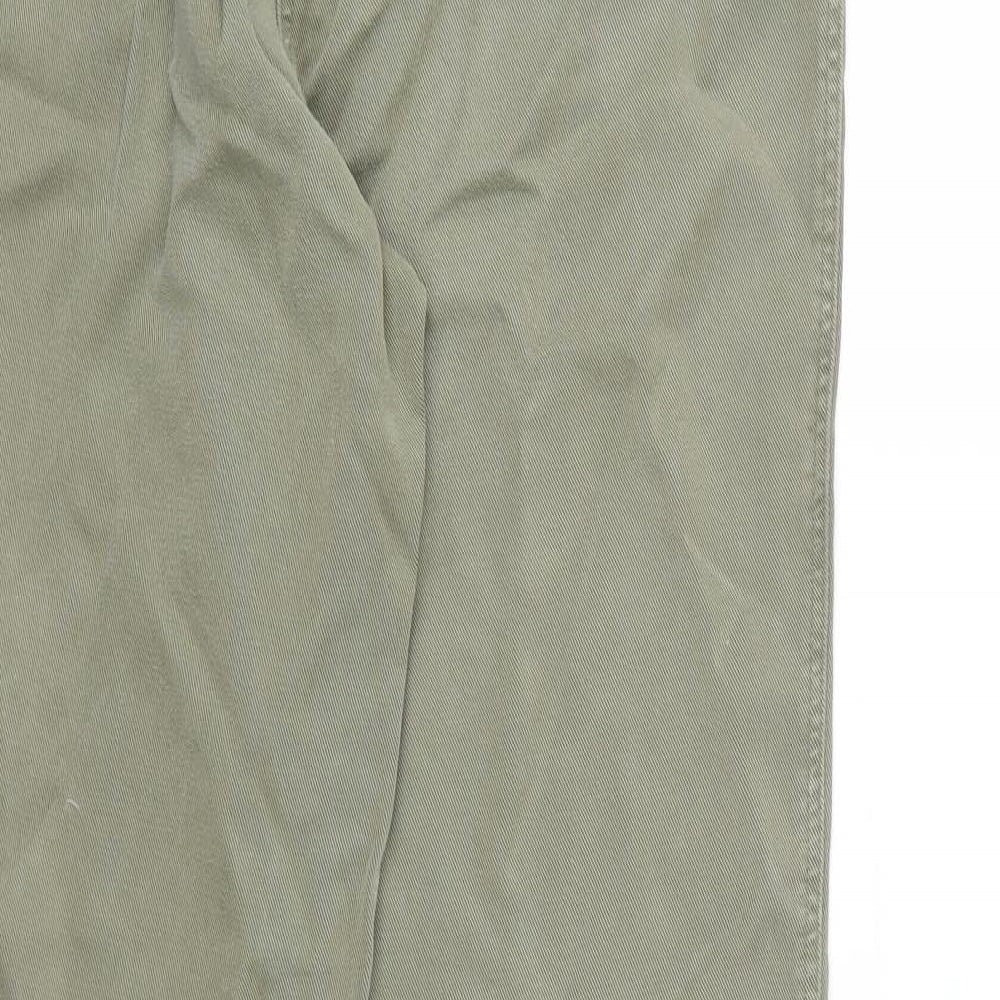 Godske Womens Green Denim Straight Jeans Size 10 L29 in
