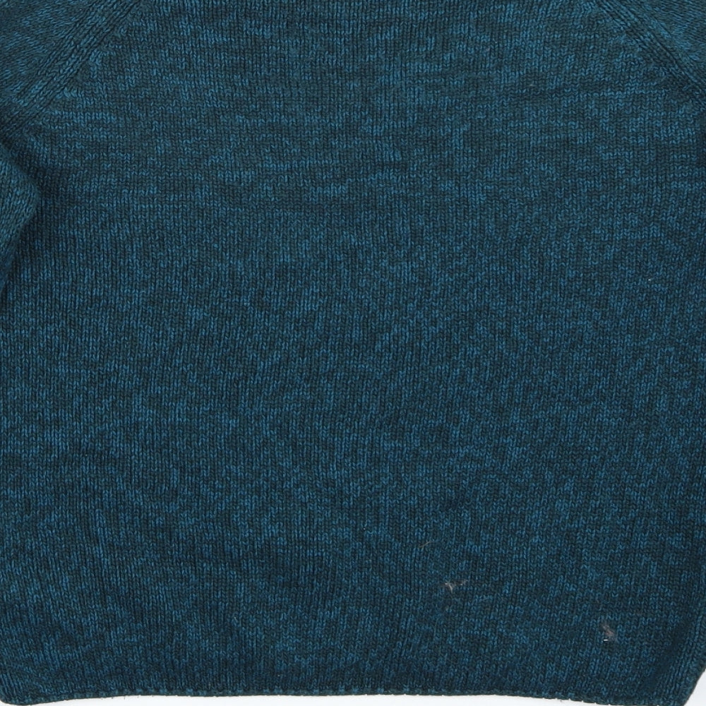 Newlook Womens Blue Pullover Jumper Size 8