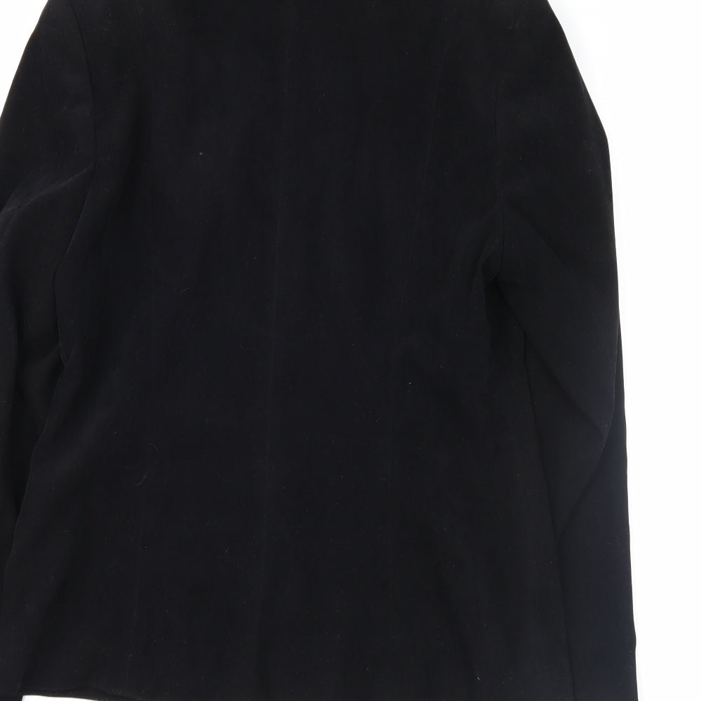 Offshoot Womens Black Jacket Coat Size 12