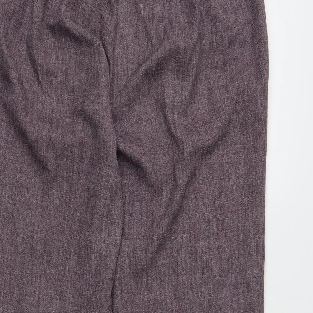 Damart Womens Purple Trousers Size 18 L20 in