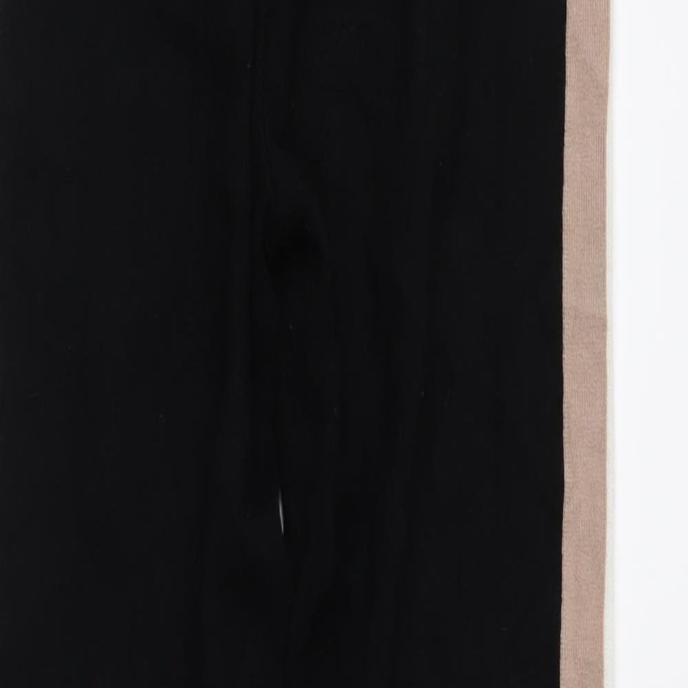 Preworn Womens Black Sweatpants Trousers Size S L25 in