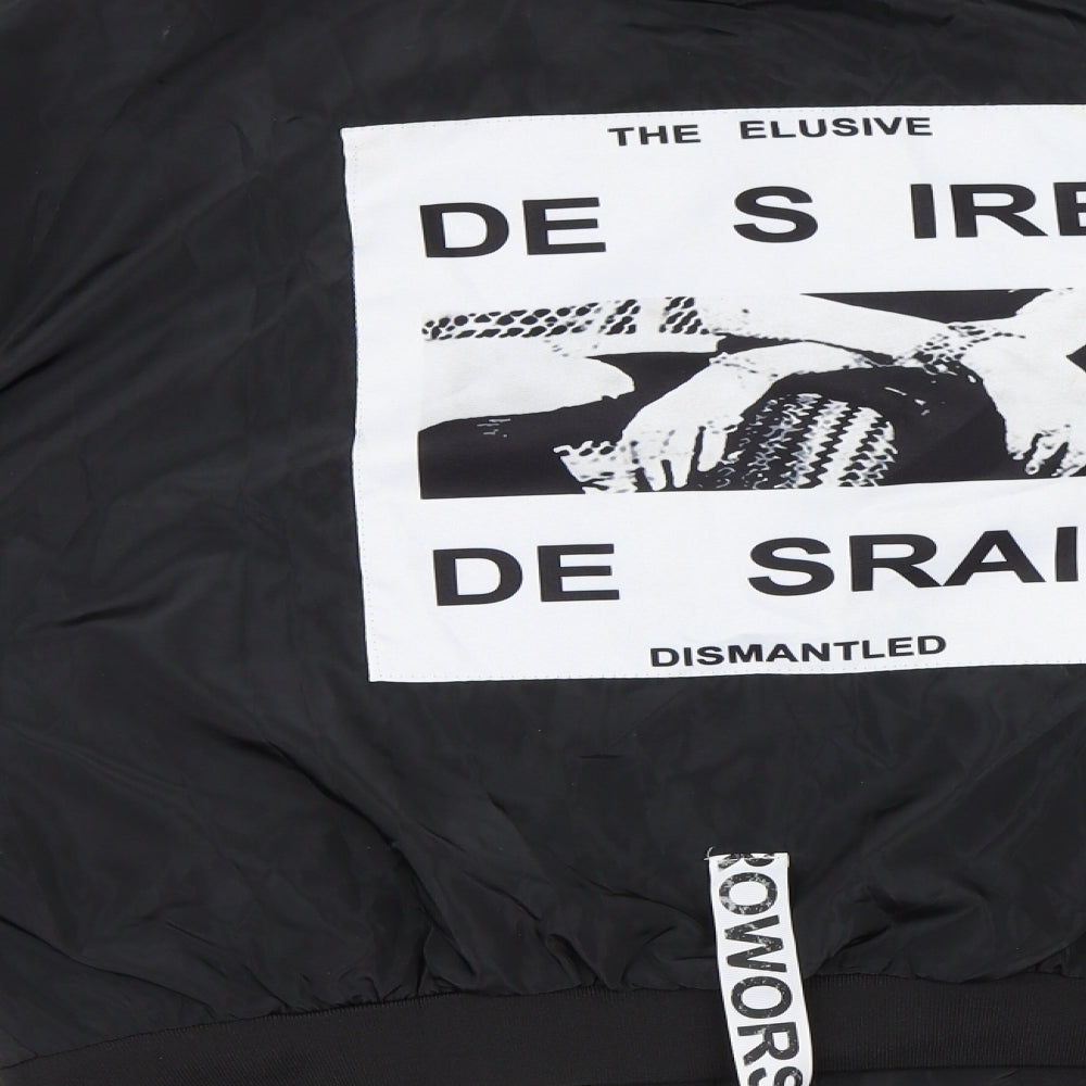 Preworn Mens Black Jacket Size 2XL