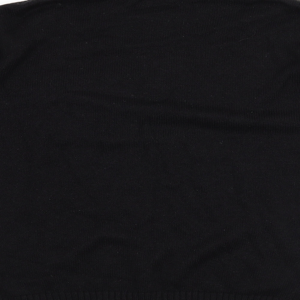 Work Wear Mens Black Pullover Jumper Size XL