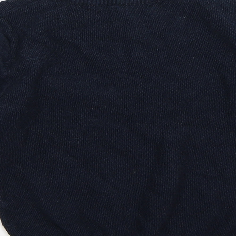 NEXT Boys Blue Knit Pullover Jumper Size 2-3 Years