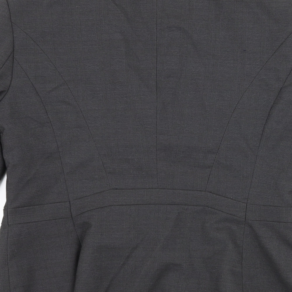 NEXT Womens Grey Jacket Suit Jacket Size 12