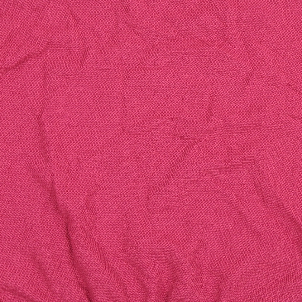 Alessandro Montelli Mens Pink Knit Pullover Jumper Size XL