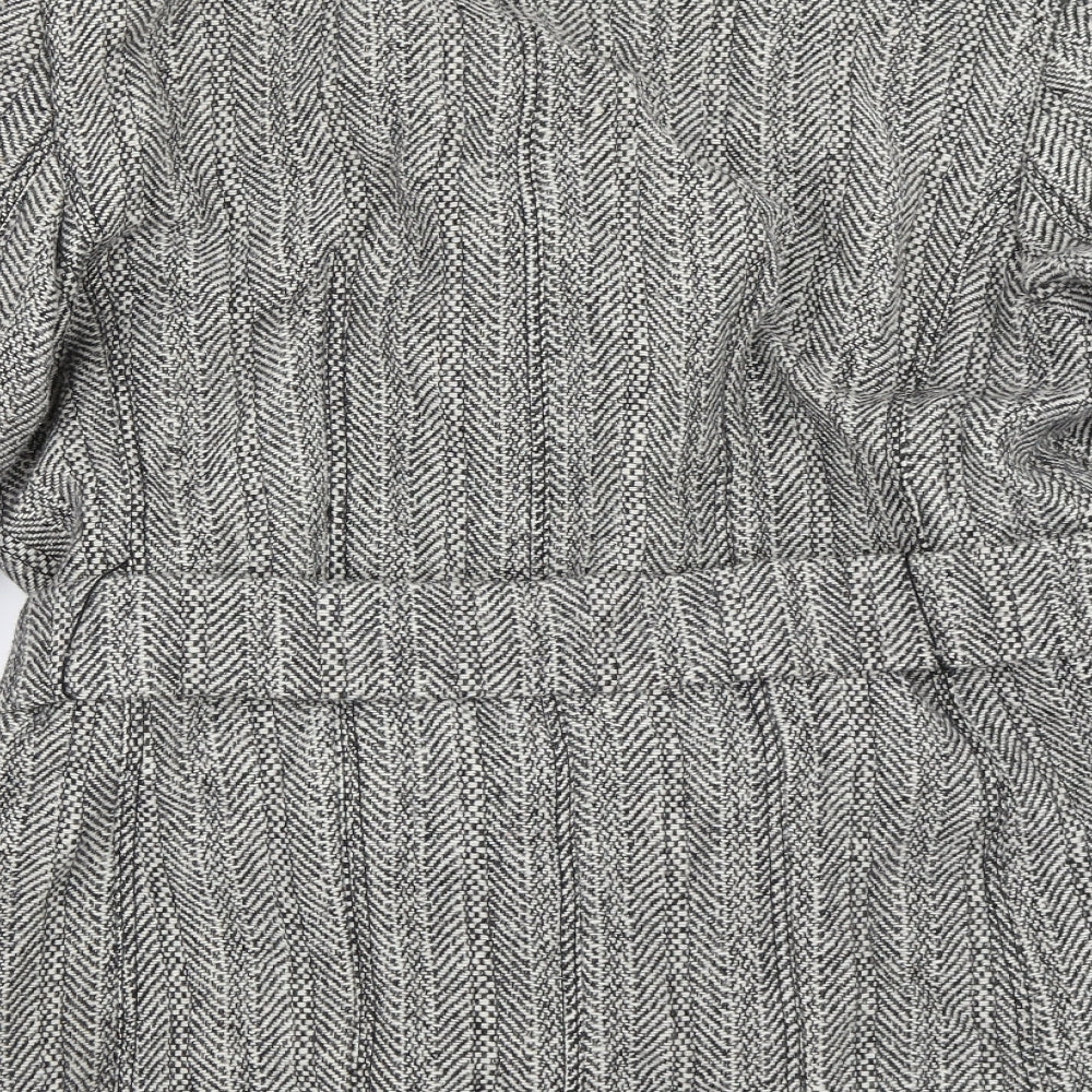 Betty Barclay Womens Grey Overcoat Coat Size 14