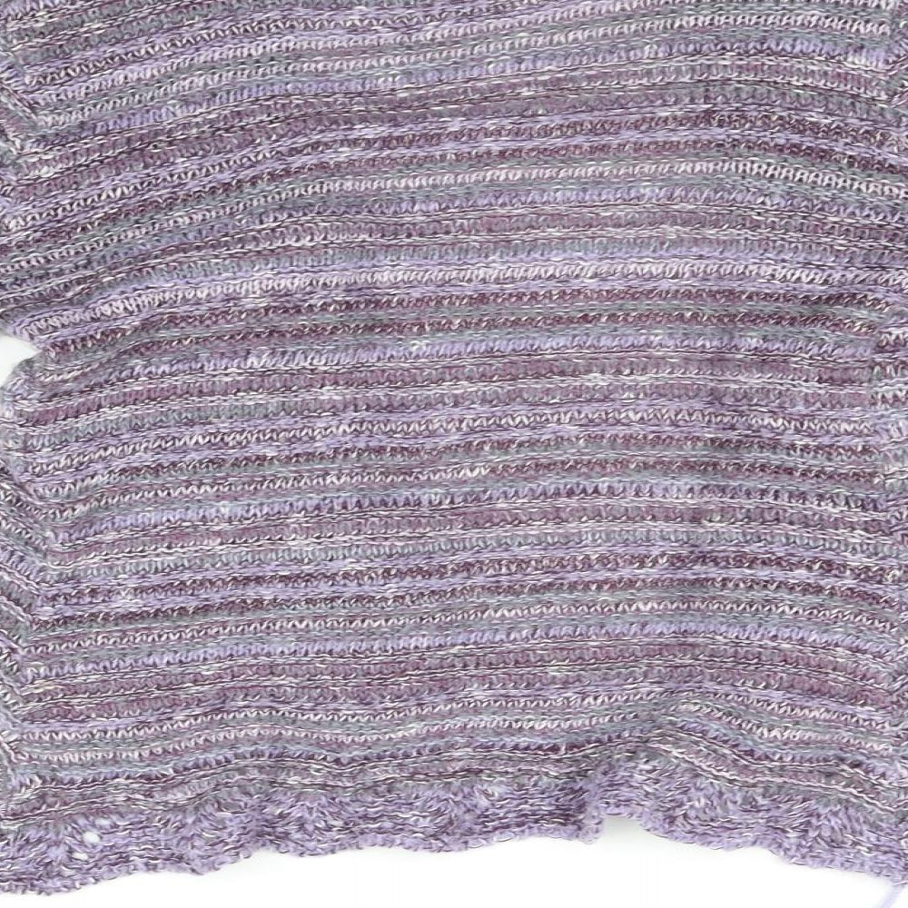 M&Co Womens Purple Jacket Size S