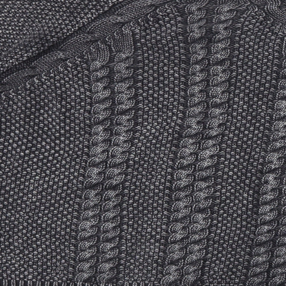 Label Lab Womens Grey Knit Pullover Jumper Size 14