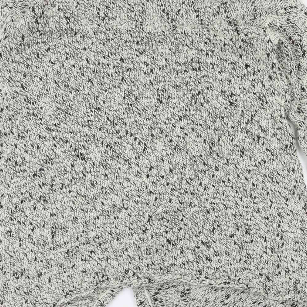 H&M Womens Grey Cardigan Jumper Size L