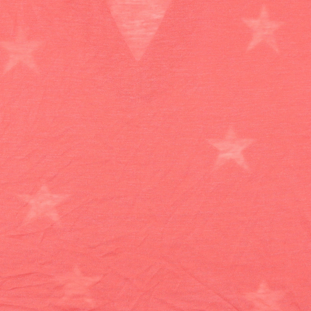 NEXT Womens Orange Basic T-Shirt Size XL