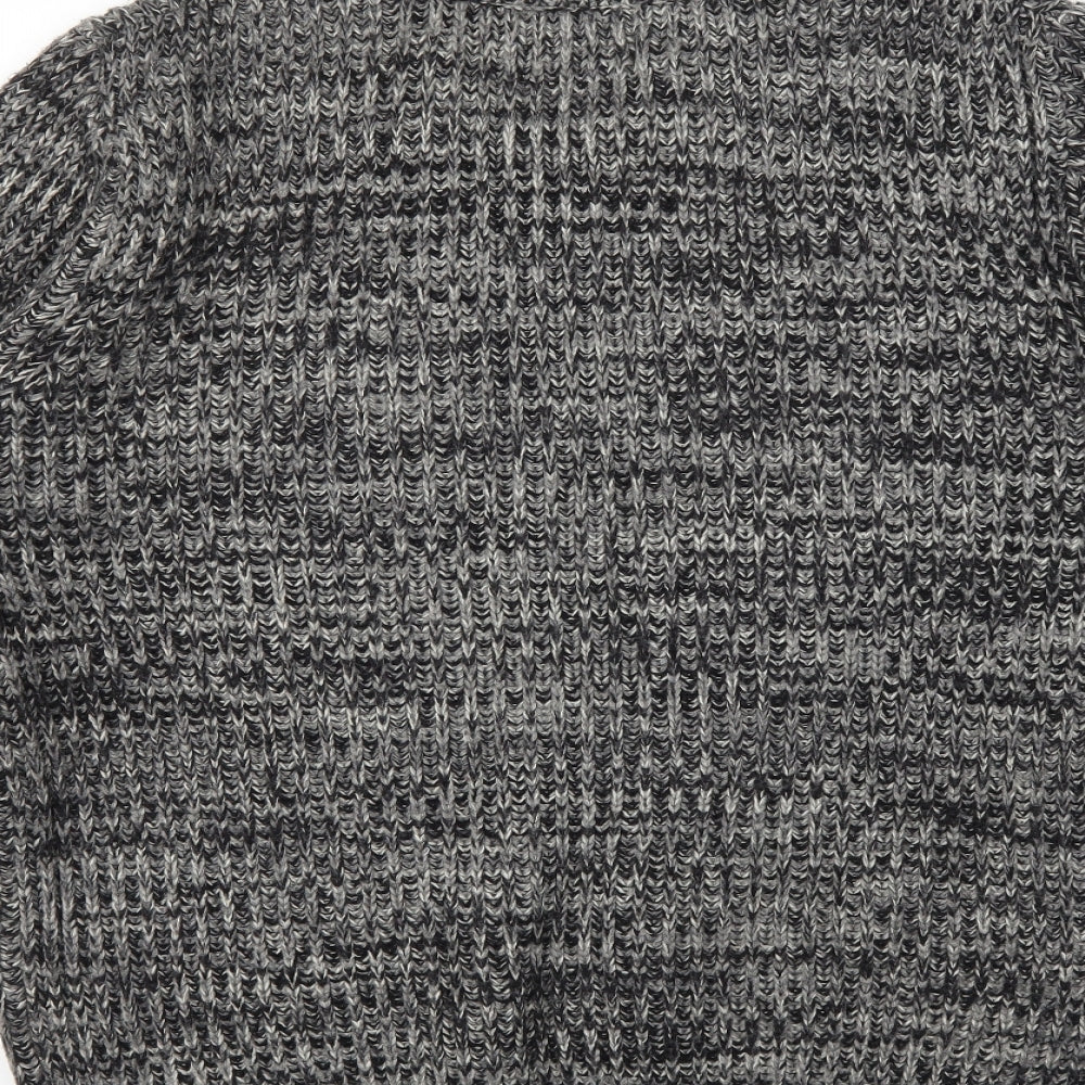 Label Lab Mens Grey Pullover Jumper Size XL