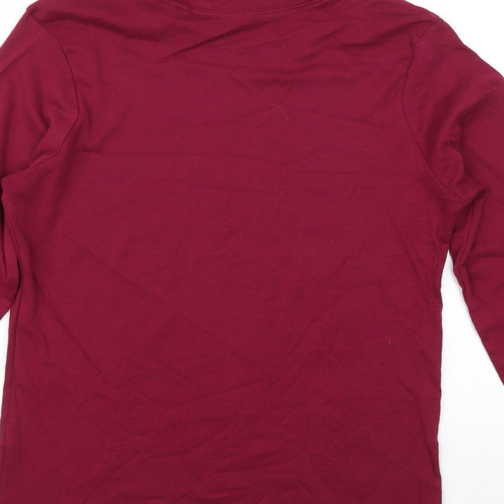 Anthology Womens Purple Pullover Jumper Size 12