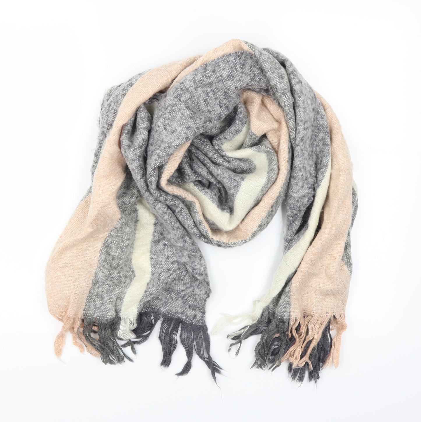 Preworn Unisex Grey Scarf