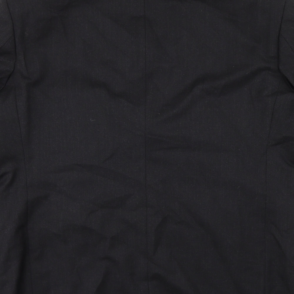 Marks and Spencer Mens Black Jacket Suit Jacket Size 40