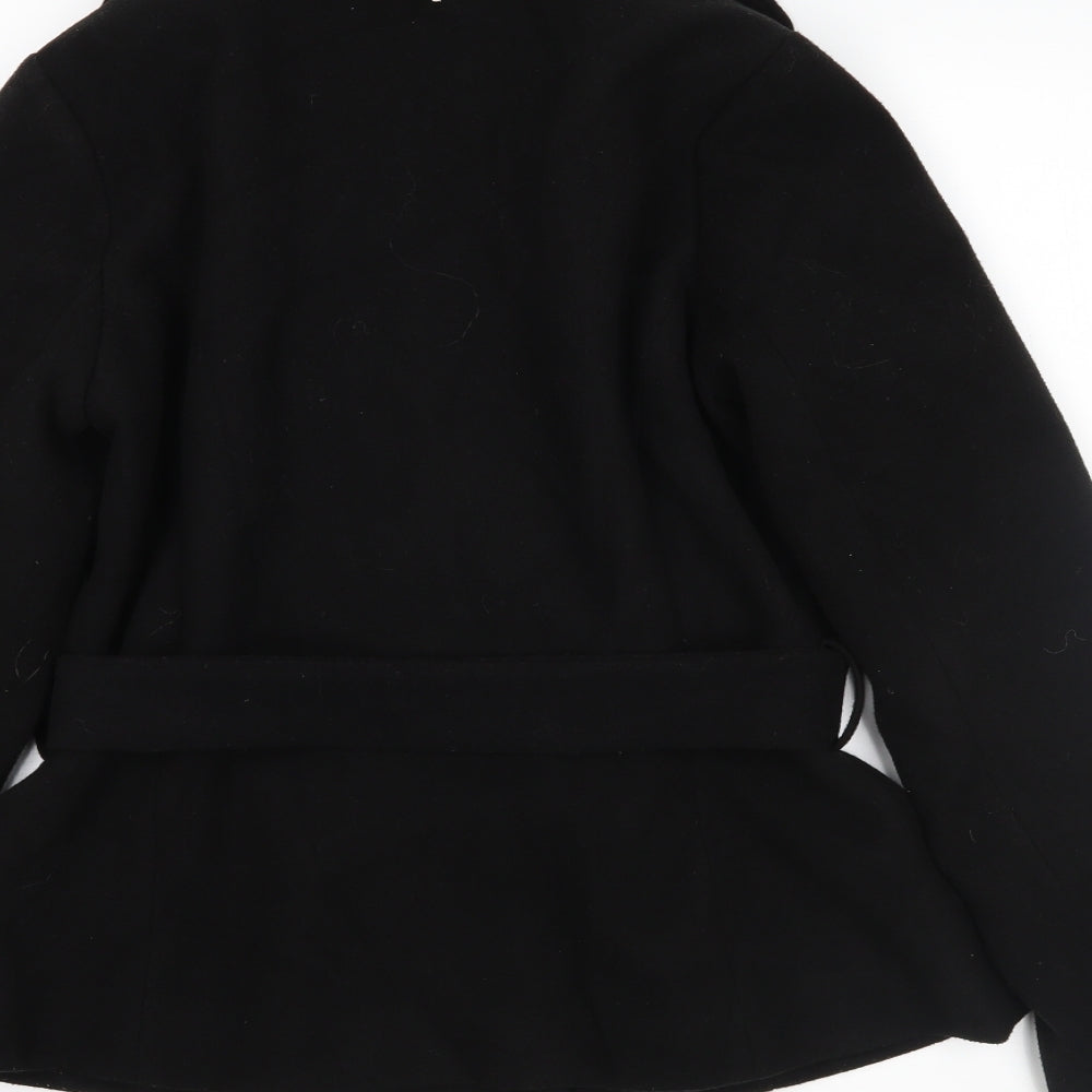 newlook Womens Black Jacket Coat Size 12