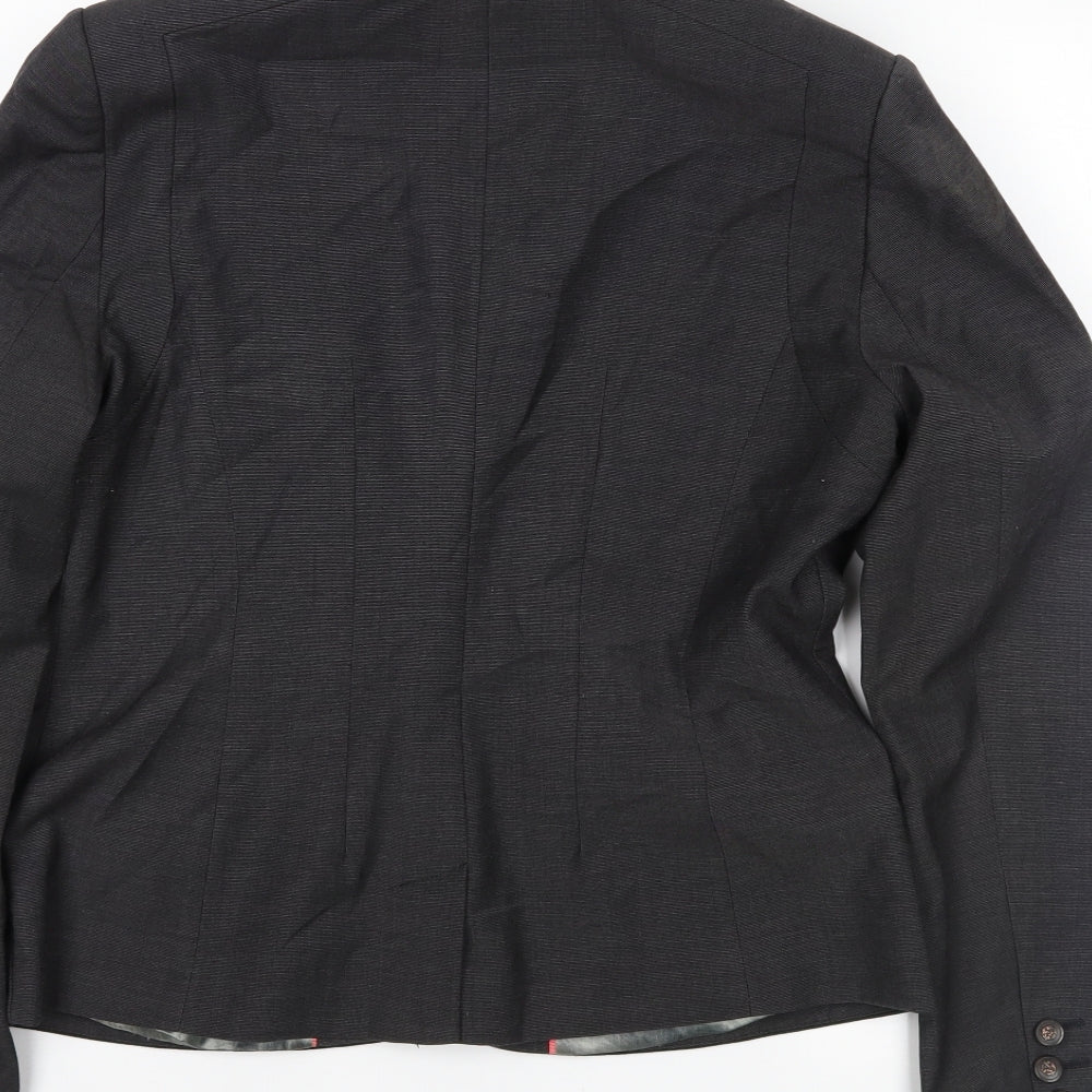 NEXT Womens Grey Jacket Blazer Size 14