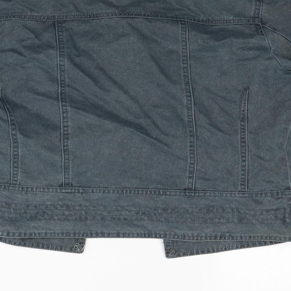 Preworn Womens Blue Jacket Size 8