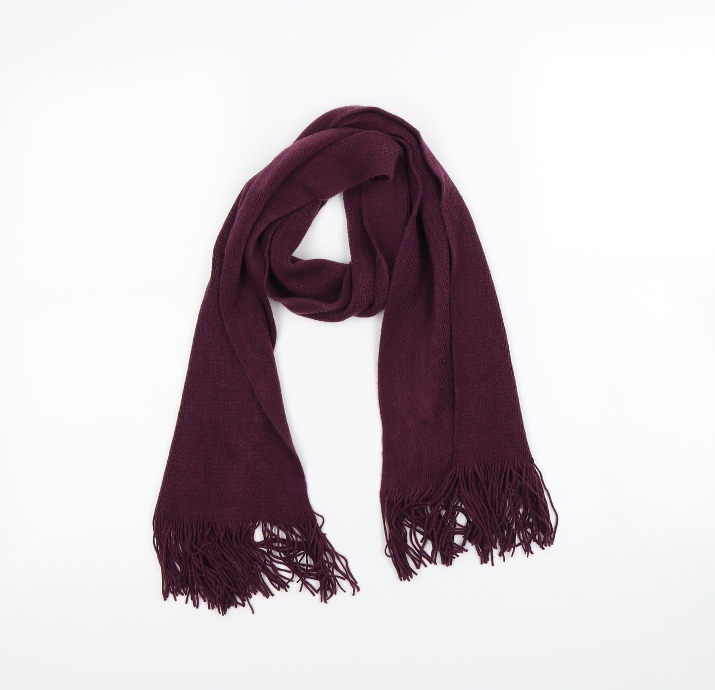Preworn Womens Purple Scarf