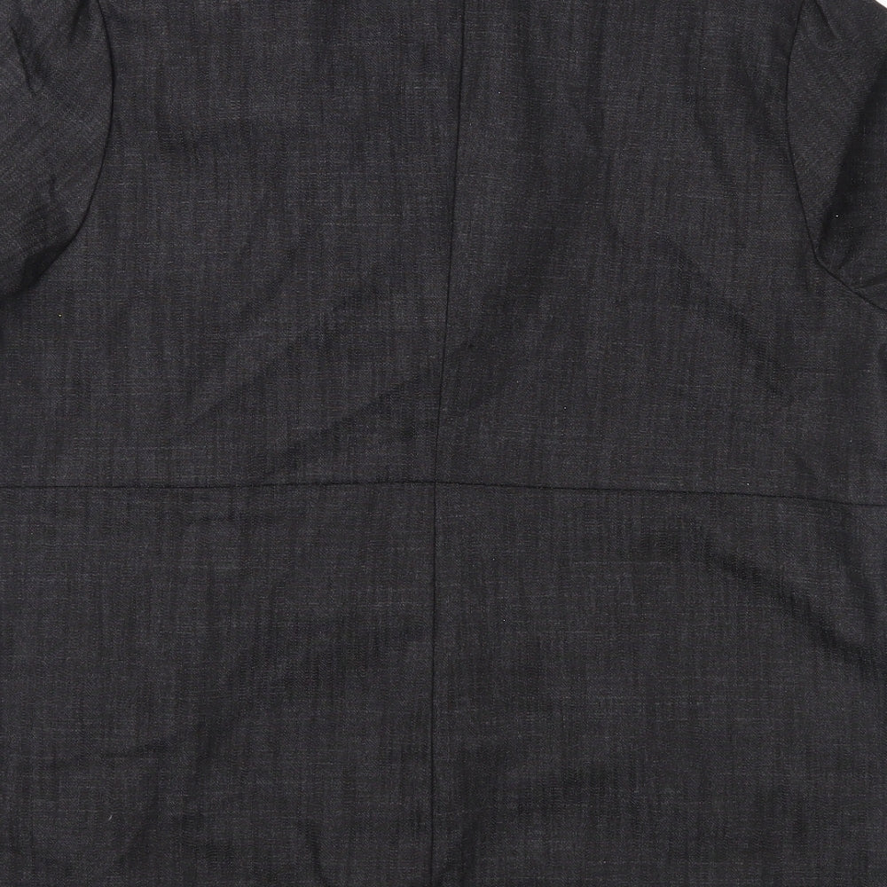 Agenda Womens Grey Jacket Suit Jacket Size 14