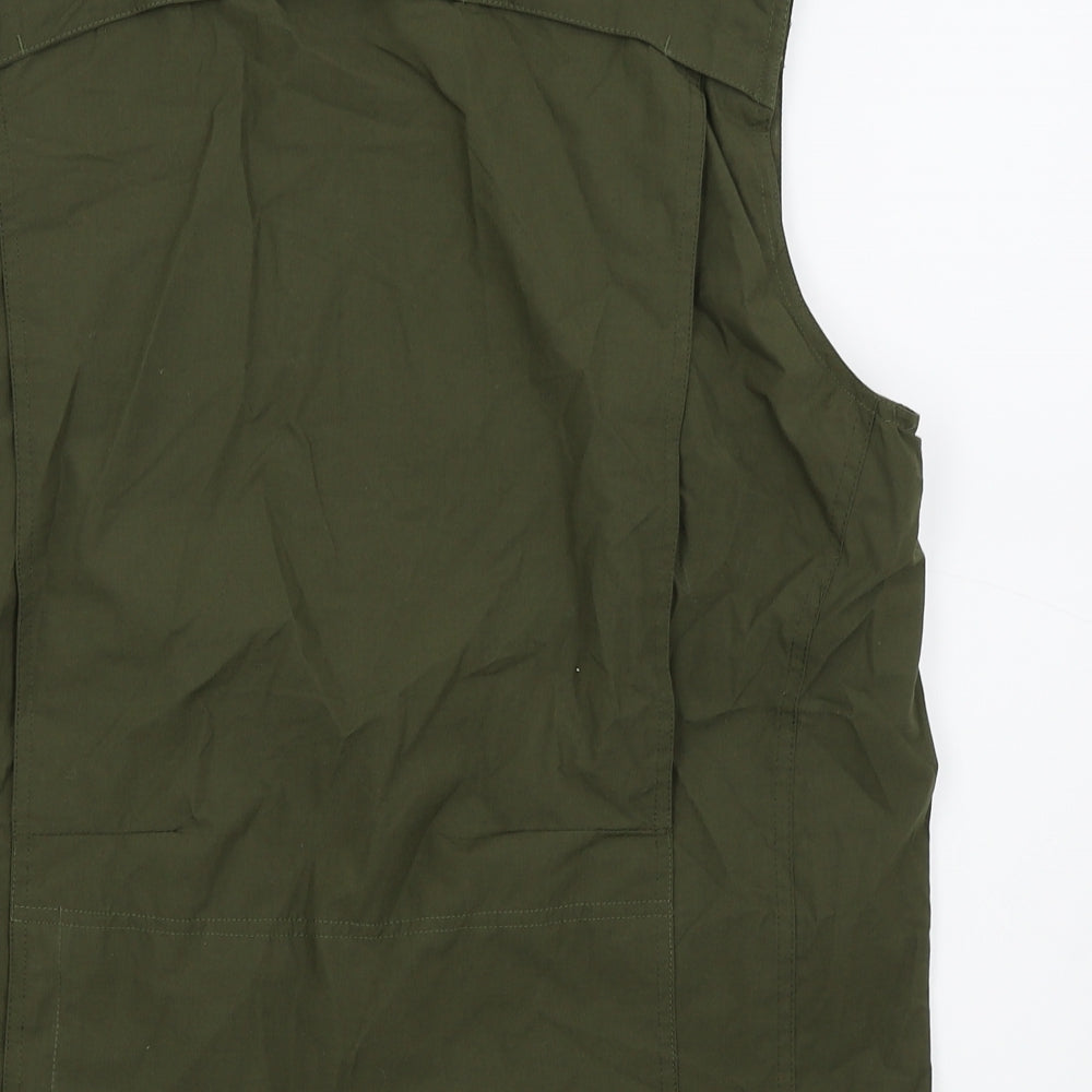 Gelert Mens Green Gilet Coat Size S