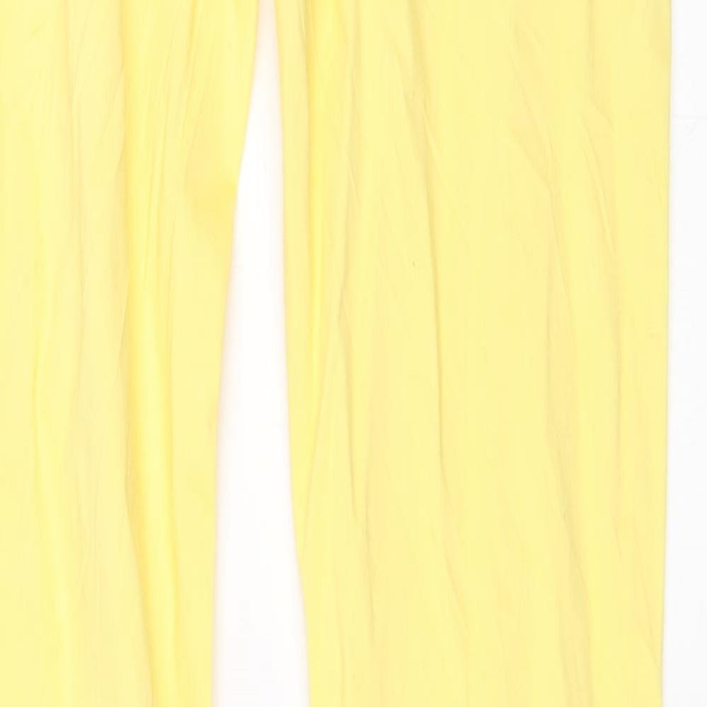 B.S Fashion Womens Yellow Skinny Jeans Size 36 L32 in