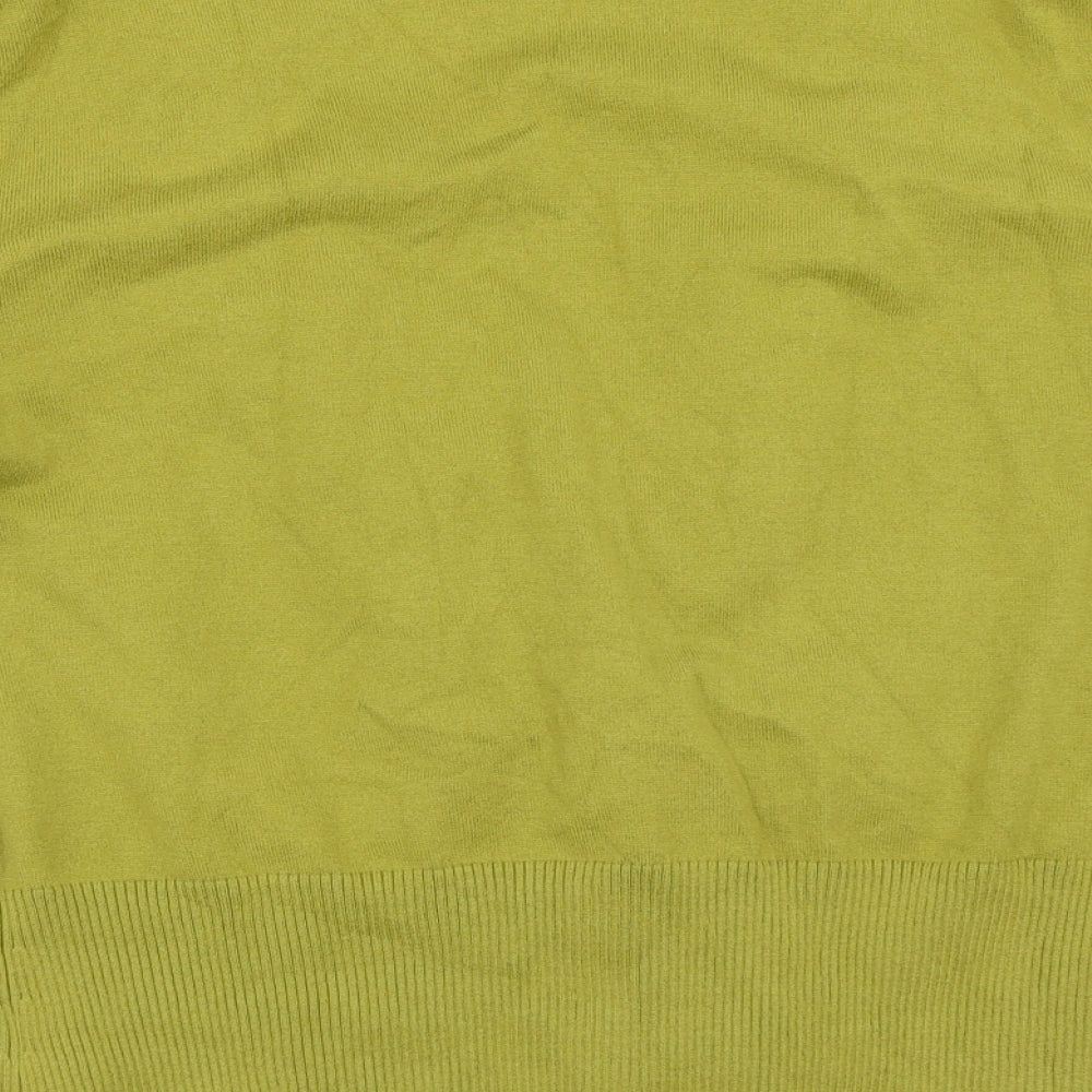 Julien Macdonald Womens Green Cardigan Jumper Size 18