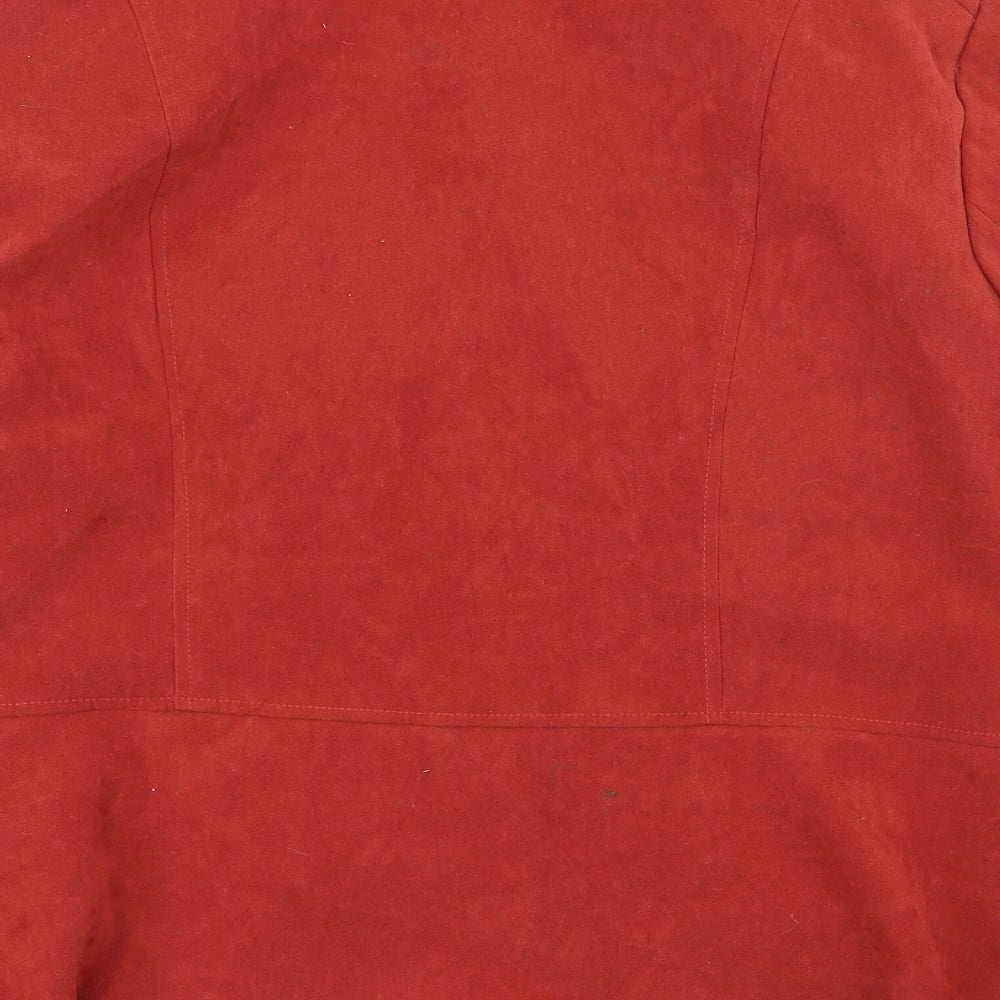 EWM Womens Brown Jacket Size 18