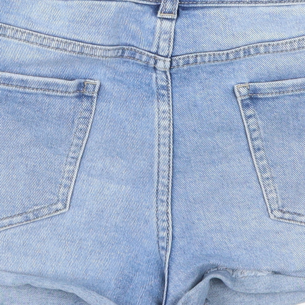 NEXT Womens Blue Denim Hot Pants Shorts Size 6