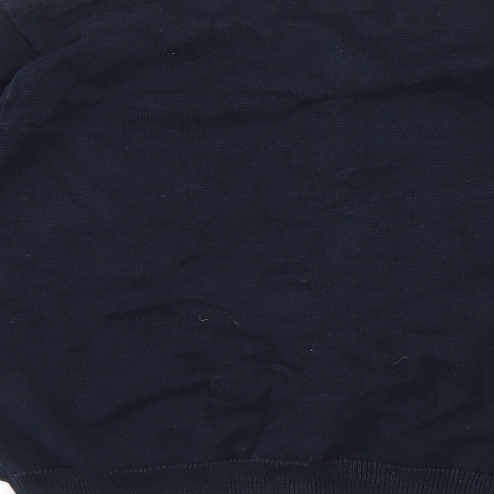 Tu Boys Blue Knit Pullover Jumper Size 6 Years - School