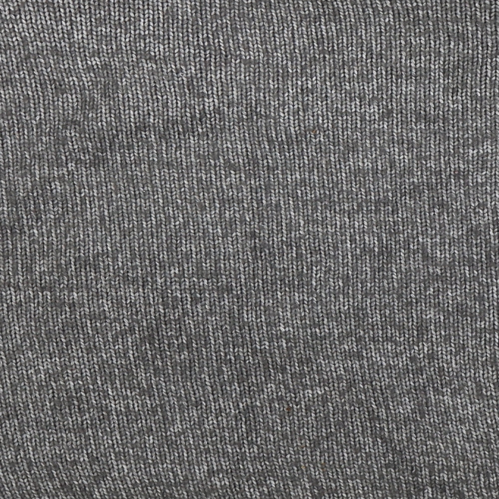 George Womens Grey Knit Pullover Jumper Size M - Oversized