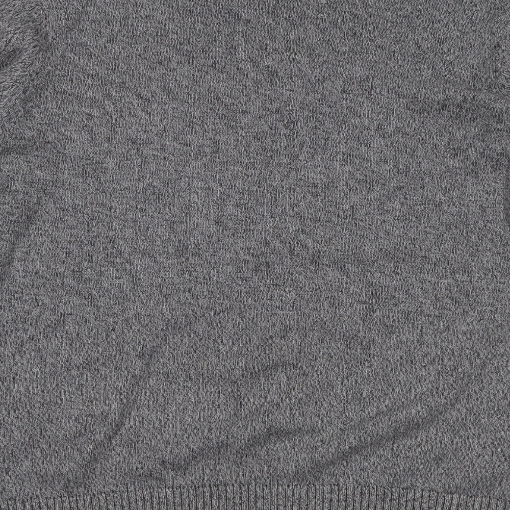 Atlantic Mens Grey Pullover Jumper Size L