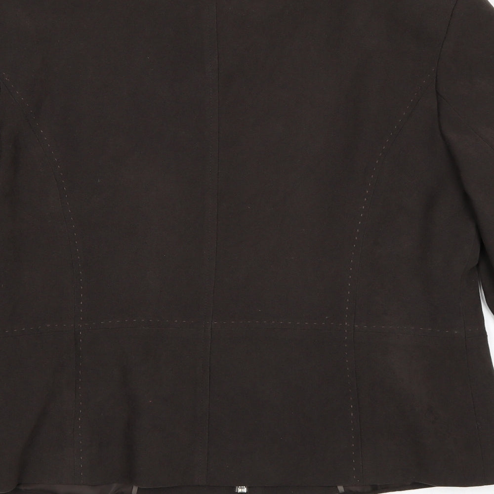 Atmosphere Womens Brown Jacket Size 14