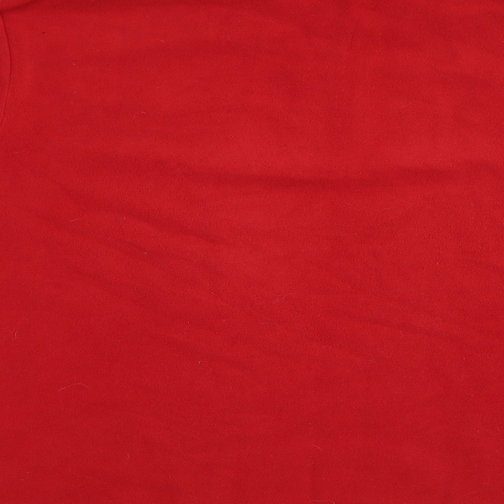 Bishop Mens Red Pullover Jumper Size M