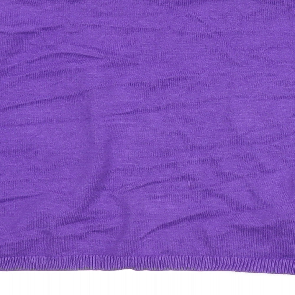 M&Co Girls Purple Cardigan Jumper Size 10 Years - Bolero