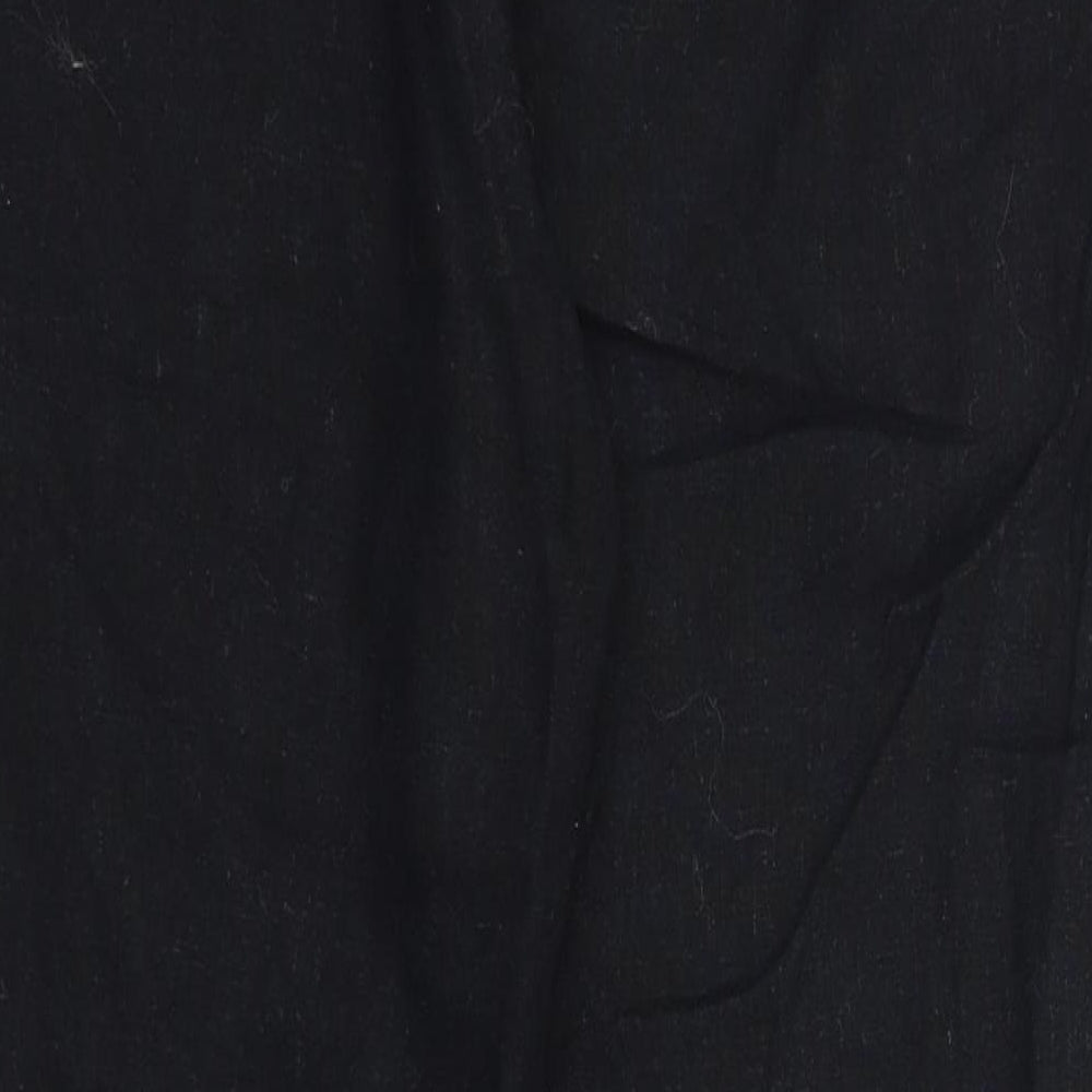 ASOS Womens Black Trousers Size 10 L25 in