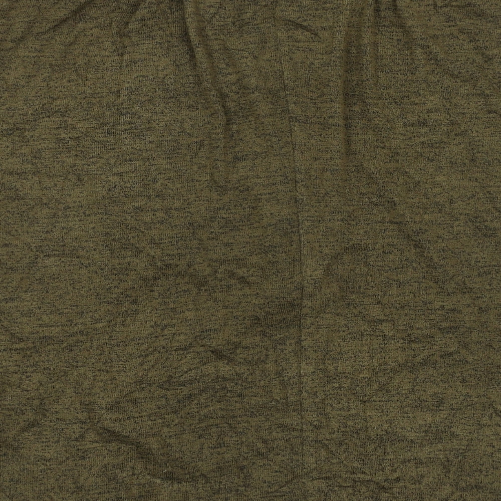 New Look Womens Green Basic T-Shirt Size M