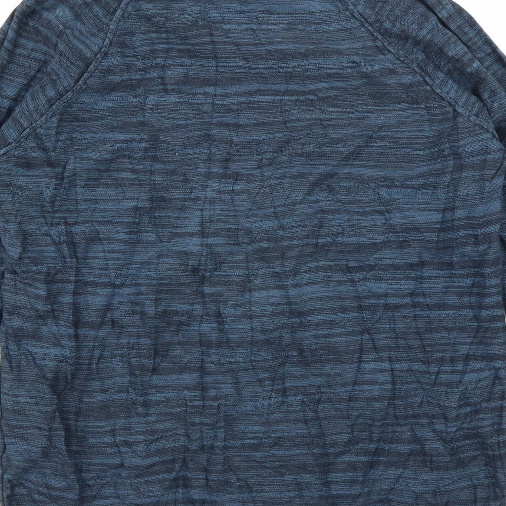 Blend Mens Blue Pullover Jumper Size M