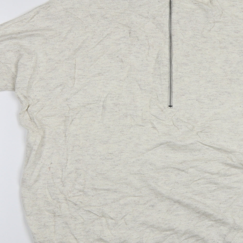 Atmosphere Womens Ivory Pullover Sweatshirt Size 14