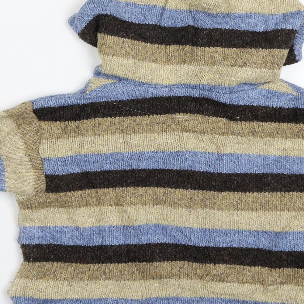 Ruth Lendik Boys Multicoloured Striped Pullover Jumper One Size
