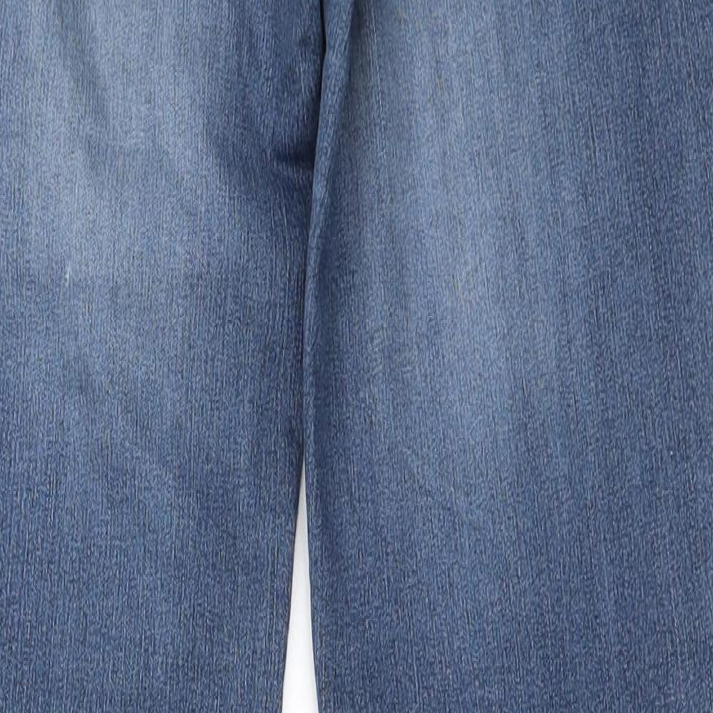 house of denim Womens Blue Skinny Jeans Size 26 in L23 in - Zip Ankles