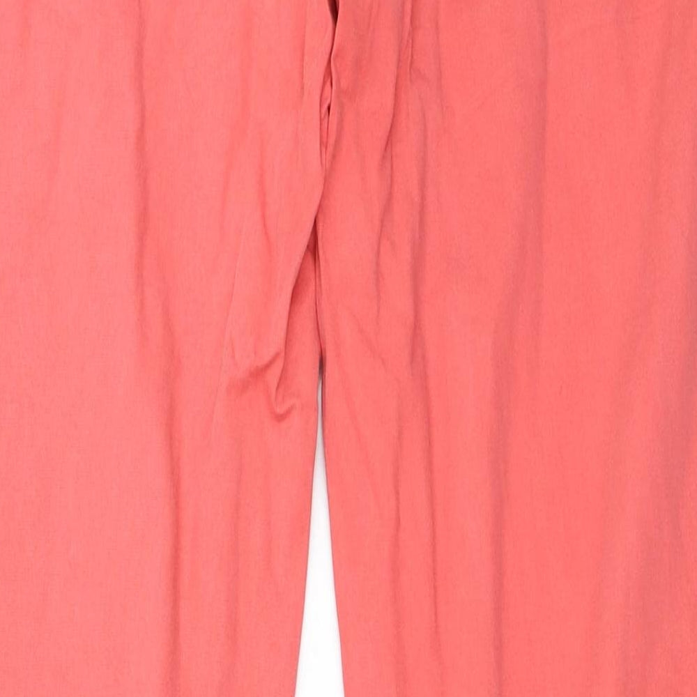 Papaya Womens Pink Straight Jeans Size 12 L27 in