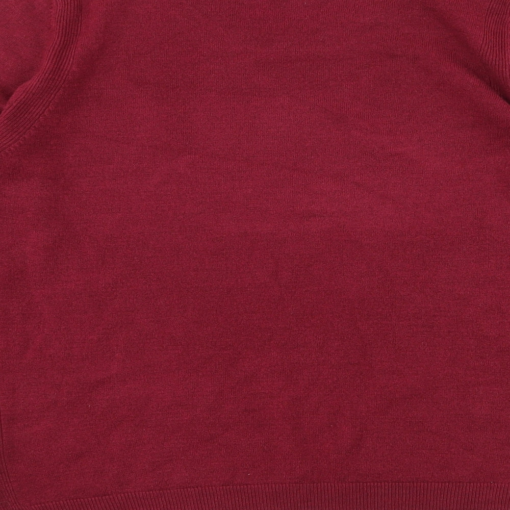 Marks and Spencer Womens Purple Knit Pullover Jumper Size 12