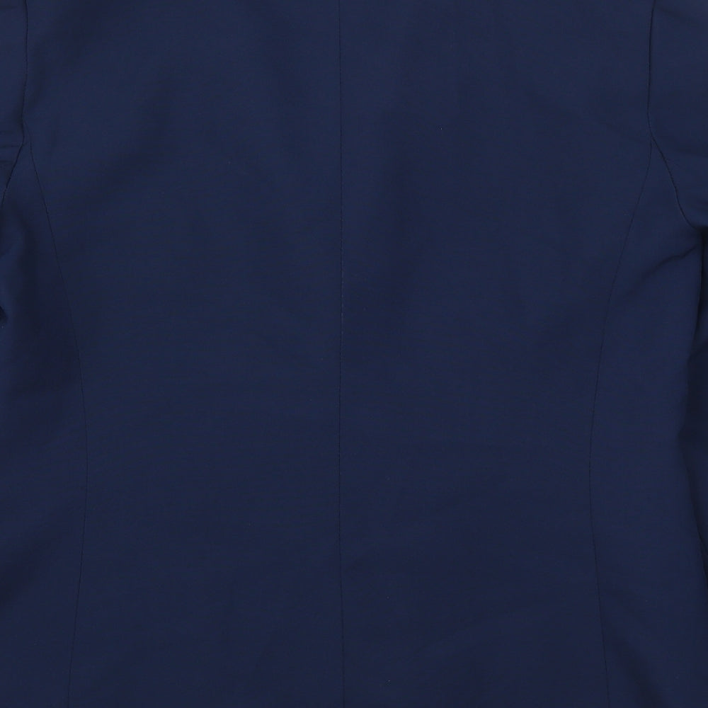 Amari Womens Blue Jacket Suit Jacket Size 16
