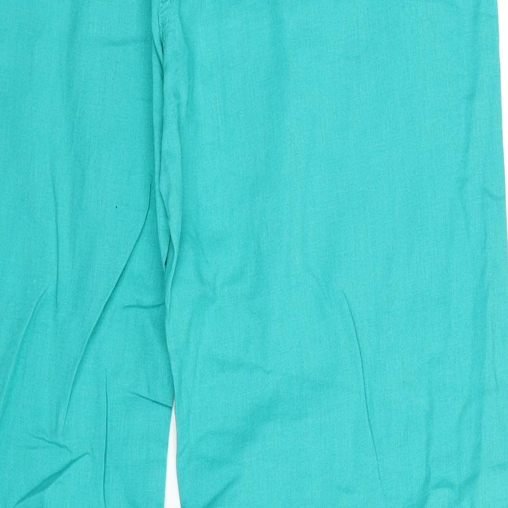 Dunnes Stores Womens Green Trousers Size 14 L30 in